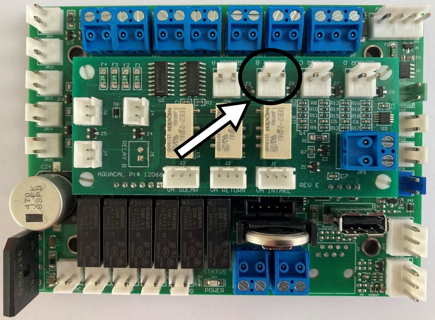 Connecting a Solar Control (Roof) Temperature Sensor